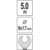 YT-25004 YATO Sarpe pentru desfundat tevi 5 m/9x1.7 mm