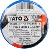 YT-81591 YATO Banda izolatoare 15mmx20m, albastra