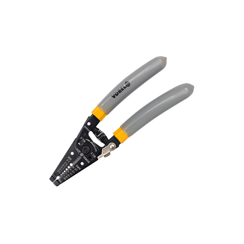 45010 VOREL Cleste pentu dezizolat cabluri, lungime 185 mm