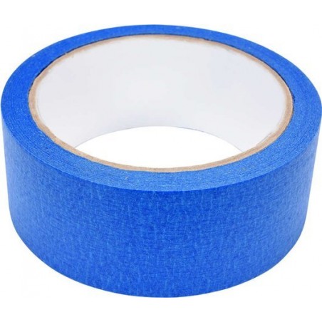 75121 VOREL Banda mascare albastra, lungime 25 m, latime 38 mm