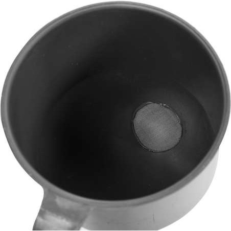 83016 VOREL Palnie cu filtru neagra, diametru exterior 130 mm