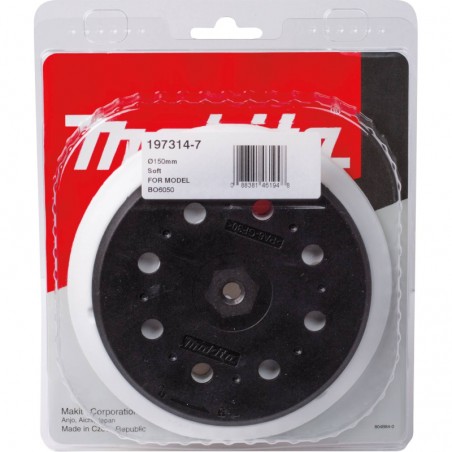 196686-7 MAKITA Taler 150mm pentru discuri compatibil cu BO6050