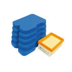 197799-7 MAKITA Set 5 filtre de burete si un filtru de hartie