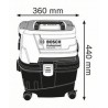 06019E5000 BOSCH GAS 15 Aspirator umed uscat 1100 W