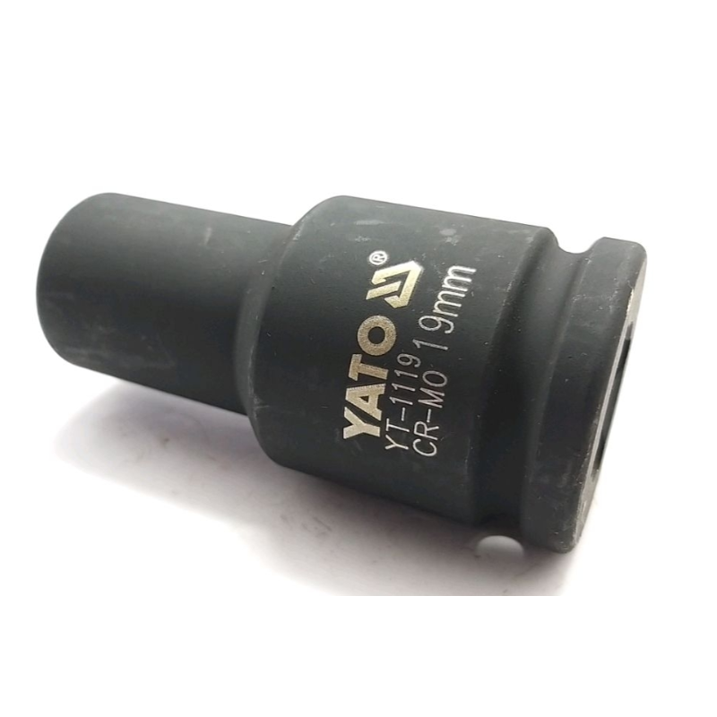 YT-1119 YATO Cheie tubulara hexagonala adanca impact 19 mm patrat 3/4
