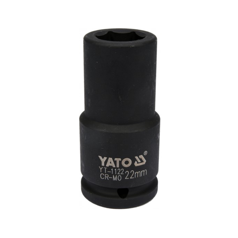 YT-1122 YATO Cheie tubulara hexagonala adanca impact 22 mm patrat 3/4