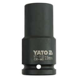 YT-1123 YATO Cheie tubulara hexagonala adanca impact 23 mm patrat 3/4