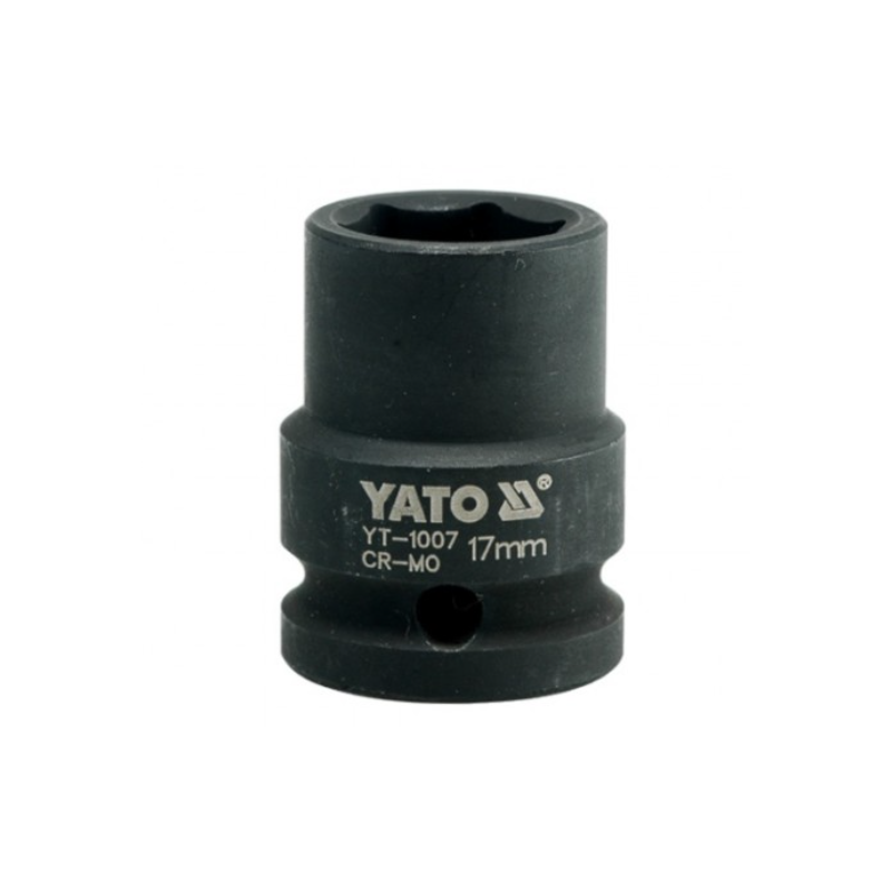 YT-1007 YATO Cheie tubulara hexagonala de impact 17 mm patrat 1/2