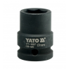 YT-1007 YATO Cheie tubulara hexagonala de impact 17 mm patrat 1/2
