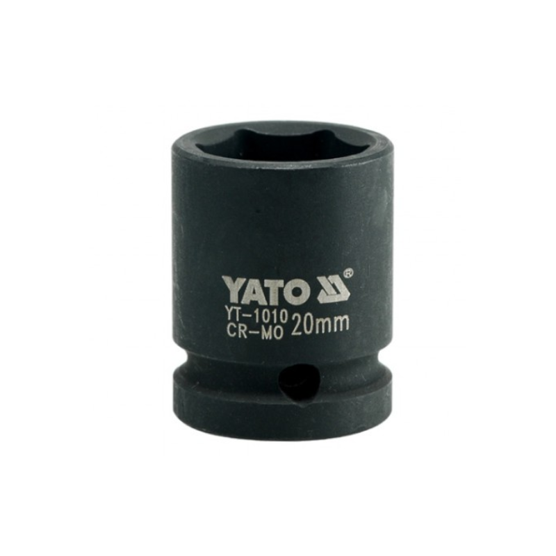 YT-1010 YATO Cheie tubulara hexagonala de impact 20 mm patrat 1/2