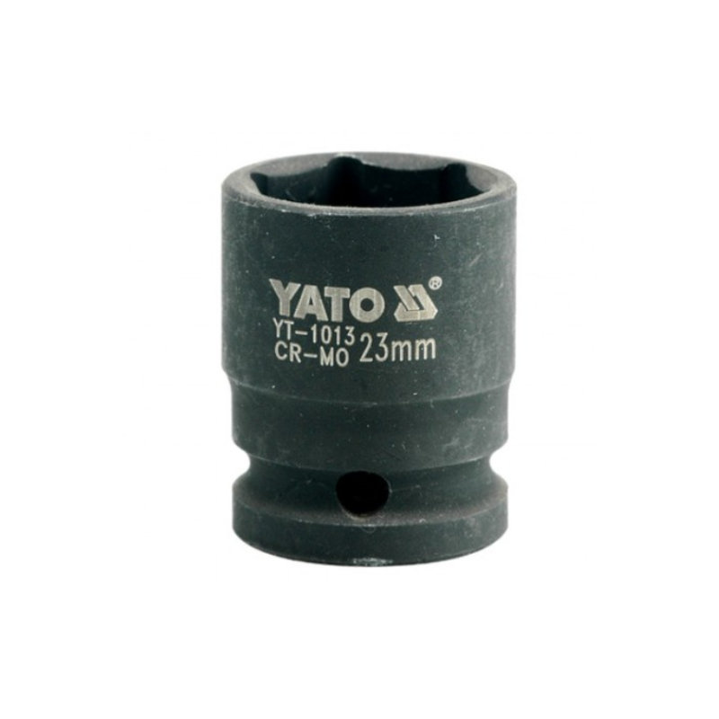 YT-1013 YATO Cheie tubulara hexagonala de impact 23 mm patrat 1/2
