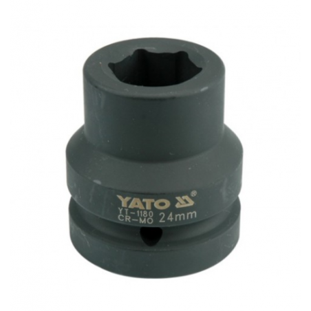 YT-1180 YATO Cheie tubulara hexagonala de impact 24 mm patrat 1"