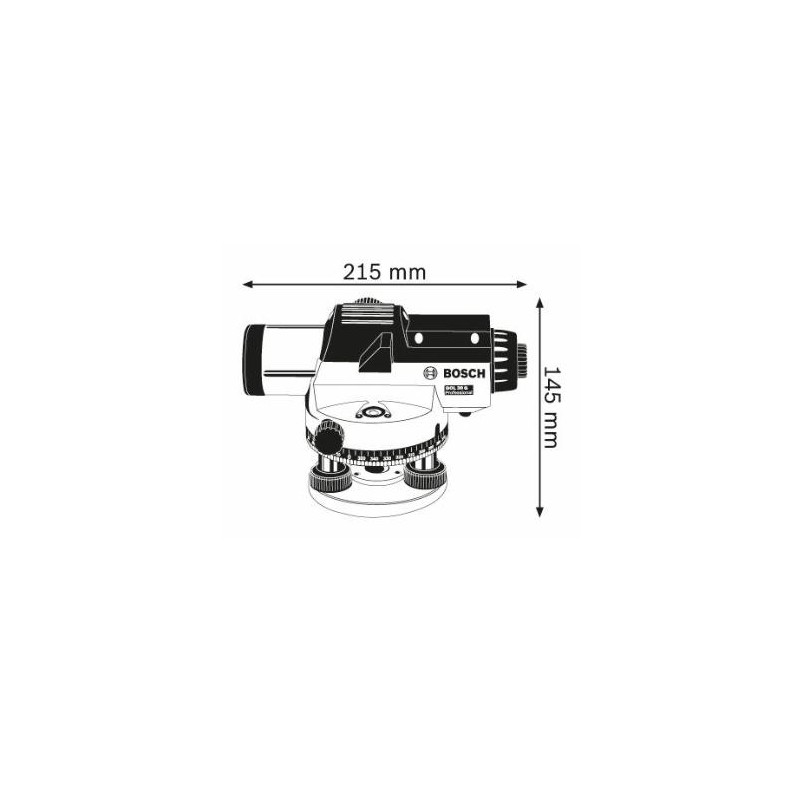 0601068501 BOSCH GOL 32 G Nivela optica 120m 400 goni
