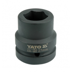 YT-1183 YATO Cheie tubulara hexagonala de impact 27 mm patrat 1"