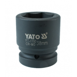 YT-1193 YATO Cheie tubulara hexagonala de impact 38 mm patrat 1"