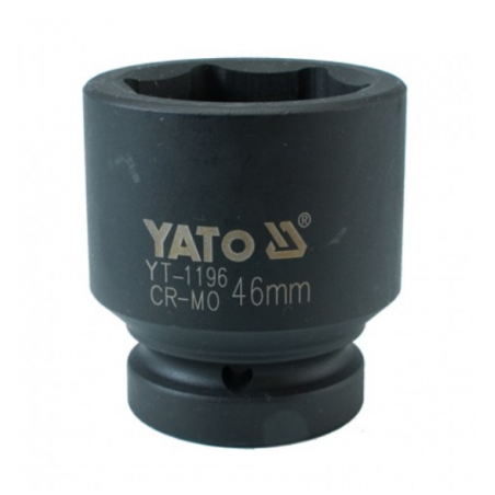 YT-1196 YATO Cheie tubulara hexagonala de impact 46 mm patrat 1"