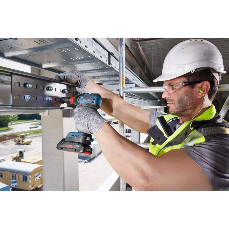 06019J2220 BOSCH GDX 18V-200 si GSR 18V-50 cu 2 acumulatori 18V 4Ah