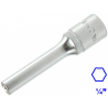 YT-1414 YATO Cheie tubulara hexagonala lunga 4.5mm prindere patrat 1/4
