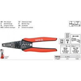 YT-2277 Decablator 210 mm RG6 Yato