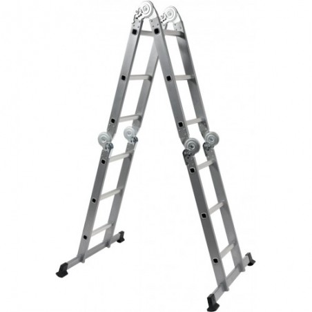 17704 VOREL Scara multifunctionala 3.4 m, 4x3 trepte