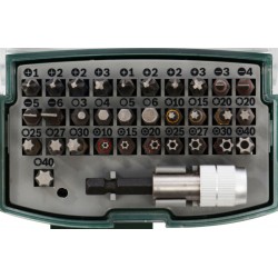 2607017063 BOSCH Set 32 de biti extra-duri cu lungime de 25mm