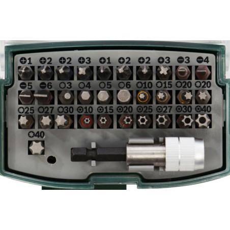 2607017063 BOSCH Set 32 de biti extra-duri cu lungime de 25mm