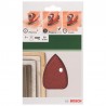 2609256A69 BOSCH Set 5 foi abrazive granulatie 80 pentru slefuitor