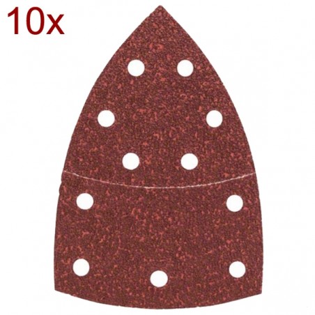 2609256A62 BOSCH Set 10 foi abrazive granulatie 60 pentru slefuitor