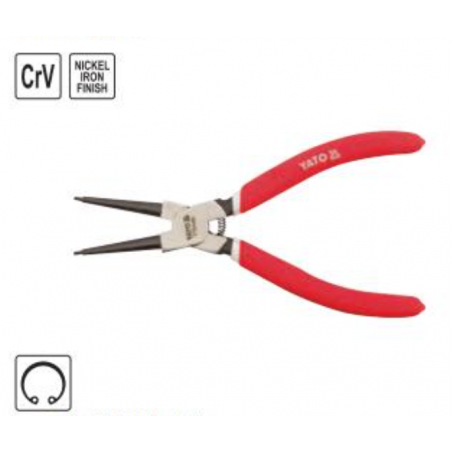 YT-1990 YATO Cleste seger inele de siguranta varf drept lungime 225 mm