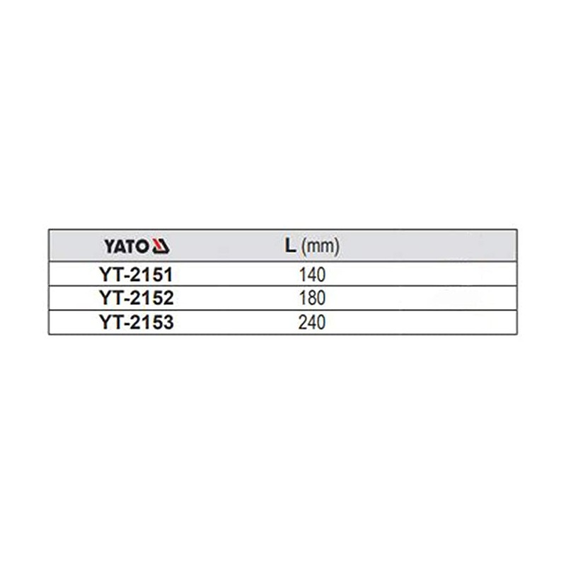 YT-2153 YATO Cleste morse autoblocant lungime 240 mm tip WR